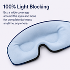Deep Sleep Mask 2.0 — 3D Contoured Blackout Eye Mask